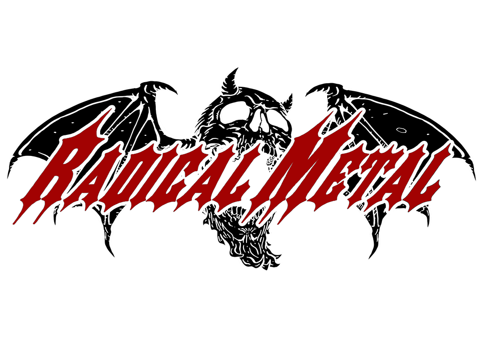 radical metal logo black and red